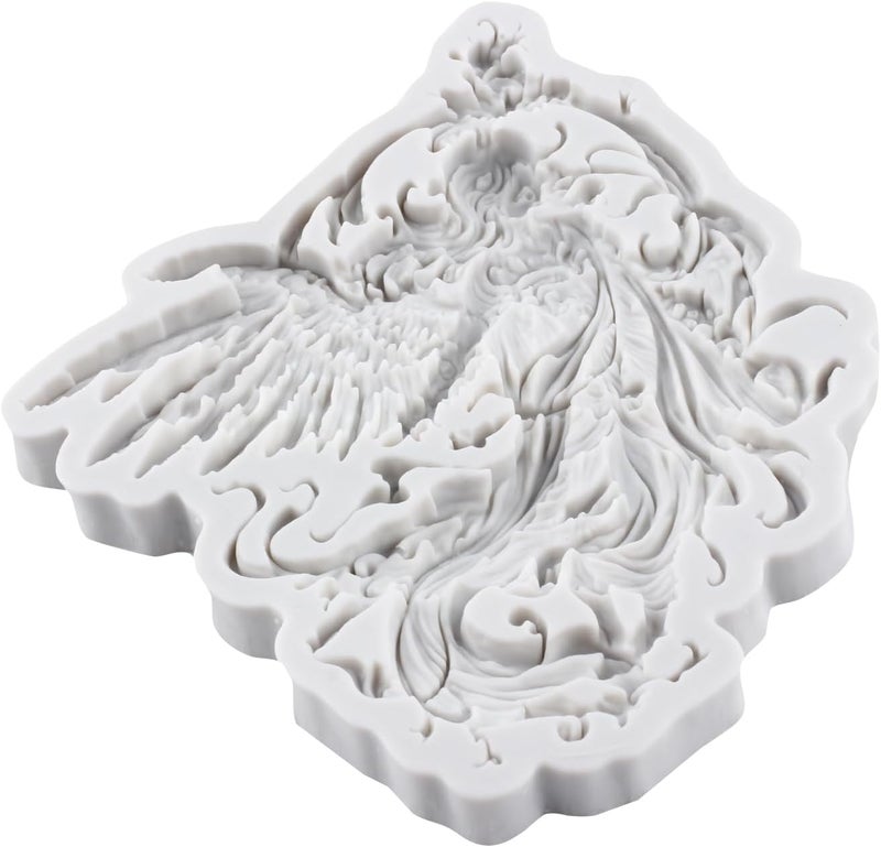 TAOXIBEI Fairy Silicone Mold Fairy Angel Molds for DIY Crafts Epoxy Resin Casting Air Dry Plaster Jewelry Making - Image 3